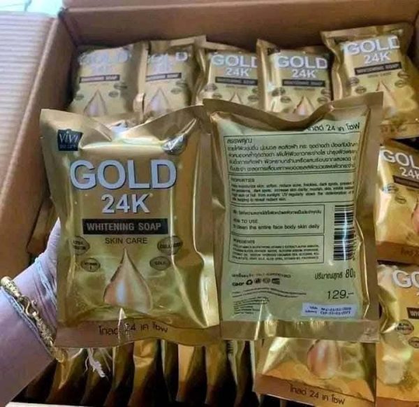 Skin Care Gold 24k Whitening Soap - 80gm