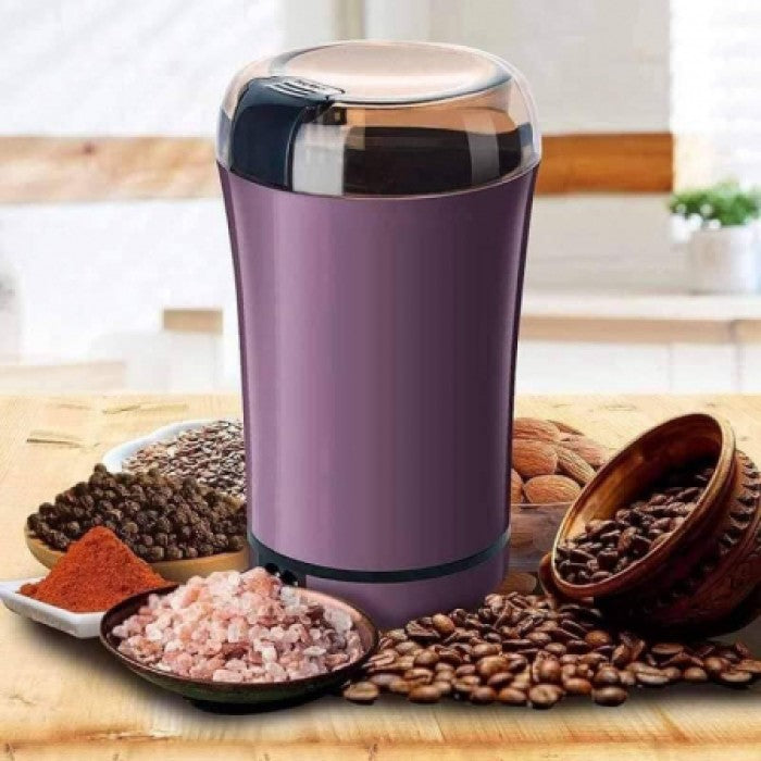 Portable Stainless Steel Electric Coffee Grinder with Ceramic Grinder